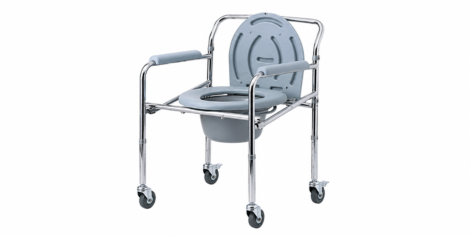 Commode Chair With Wheel